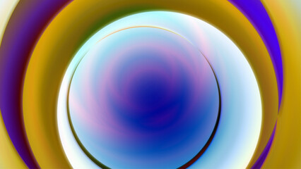Deep space galaxy orbit background with glowing violet blue sphere and electric neon stellar rings vector art  © ROCK STAR