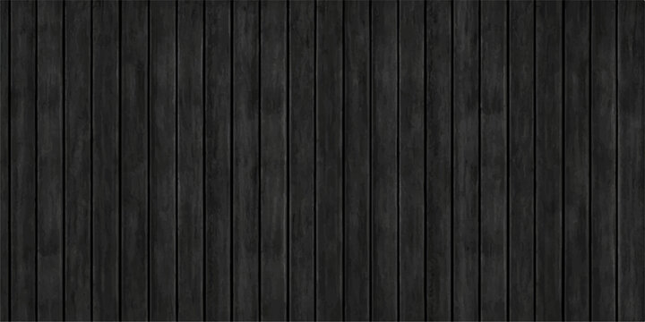 Abstract Black Wood Texture Background with Dark Rustic Wooden Planks Vintage Hardwood Timber Wall Surface Pattern for Natural Board Floor Design Backdrop