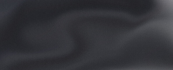 Fototapeta premium Dark abstract background featuring smooth black gradients with subtle grainy noise and soft flowing shapes
