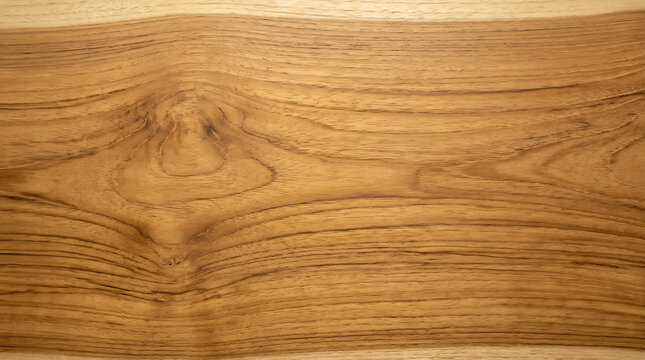 Natural oak wood plank texture with grain and knots