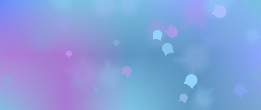 Pastel Cool Gradient Mesh Abstract Wallpaper