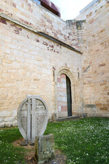 Architectural details of The Convent of San Francisco in Zamora city, Spain © SoniaBonet