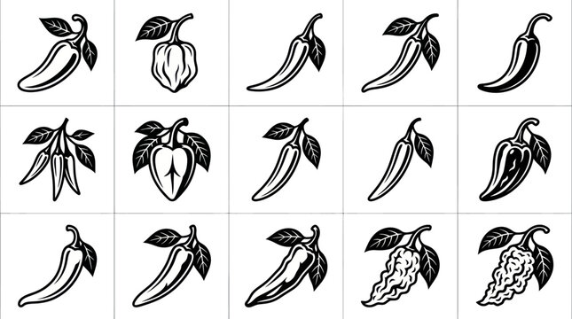  including jalape&ntilde;o, habanero, cayenne pepper, bird's eye chili, poblano, serrano, banana pepper, Anaheim pepper, and ghost pepper