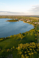 Rajgrodzkie Lake – a lake located in the Elk Lake District. Poland © Tomasz Warszewski
