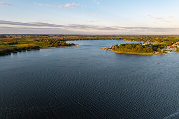 Rajgrodzkie Lake – a lake located in the Elk Lake District. Poland © Tomasz Warszewski