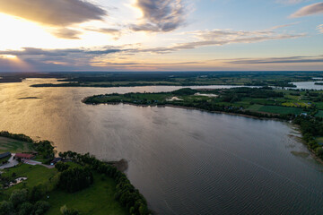Rajgrodzkie Lake – a lake located in the Elk Lake District. Poland © Tomasz Warszewski