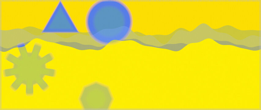 Geometric Mathematical Sdf Field Abstract Wallpaper