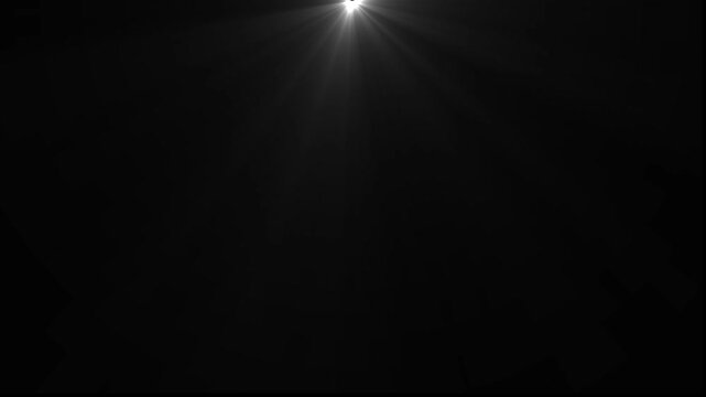 Glowing light , shiny, bright, flare footage Isolated light rays animation.  Shine or sun effect on white cc light ray. light flare overlay background