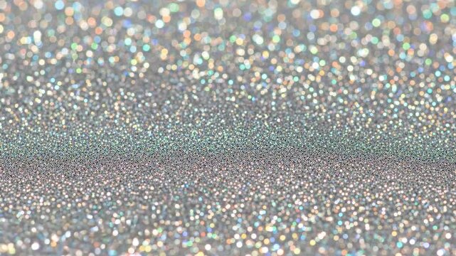 Abstract silver glitter background texture