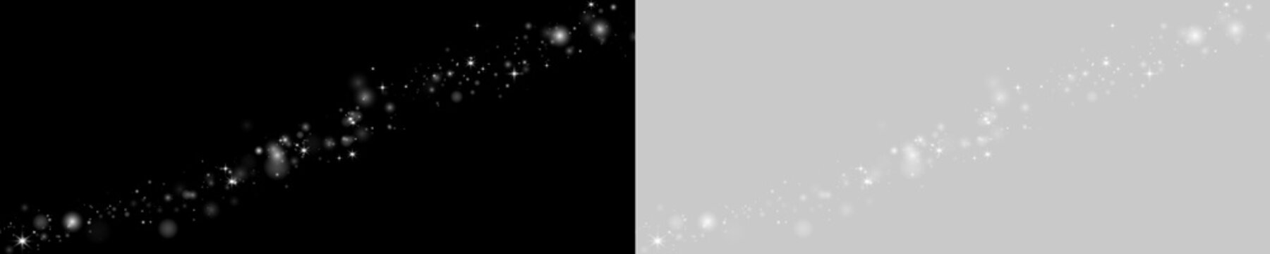 White radiant particle fog with luminous powder, soft shimmer, and transparent light texture. png
