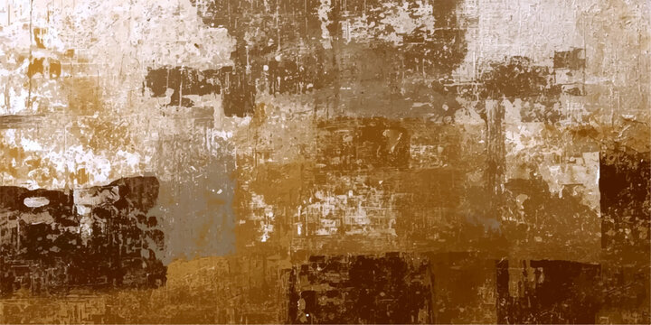Textural Abstract Composition A rich tapestry of abstract art, this piece features deep earthy tones and textured layers, creating a complex and sophisticated visual experience.