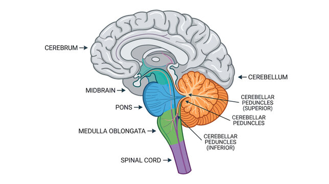 Anatomical Diagram of the Human Brain