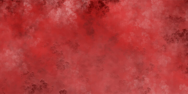 Crimson red abstract background featuring textured gothic watercolor wash strokes perfect for dramatic dark holiday greeting banners