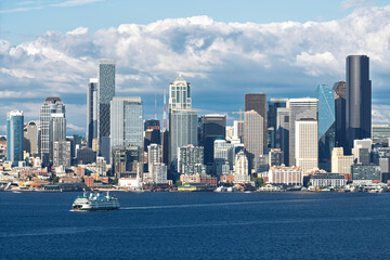 Obraz premium Seattle city skyline