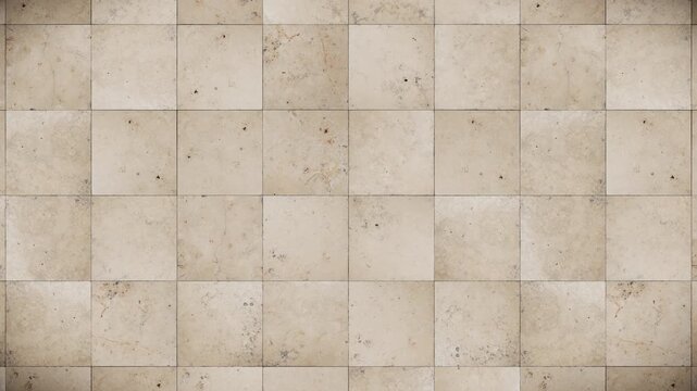 Abstract pattern background, light beige natural stone tiles with subtle texture and earthy tones, a versatile seamless loop motion graphic