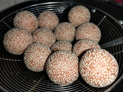 Sweet Indonesian desert onde onde