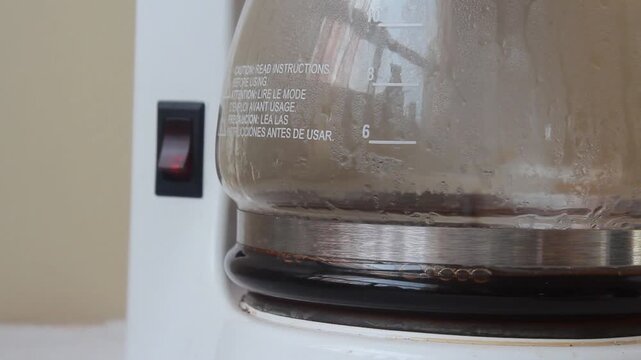 Coffee Brewer Making Coffee