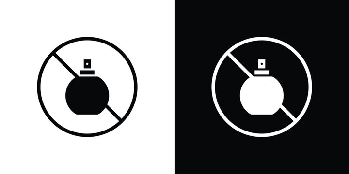 Forbidden perfume sign simple elements series