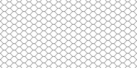 Curved net pattern. Seamless design for sportswear or equipment like soccer goals, volleyball nets, basketball hoops, hockey nets, and athletic gear. © sukron