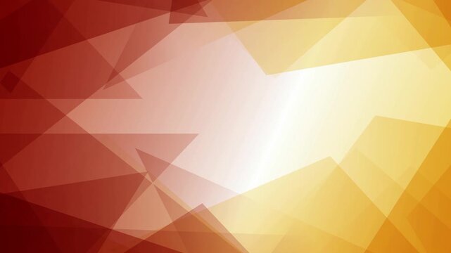 Abstract Geometric Orange Layers 4K