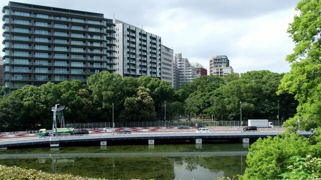 千鳥ヶ淵の首都高速