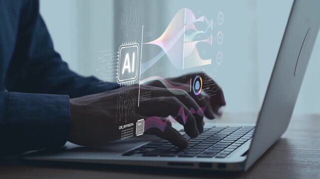 AI Assistant Brain Processor with LLM Technology, Big Data, Machine Learning, Generative AI for Business Support, Future Agentic AI Technology and Artificial Intelligence Prompt Engineering. Elide