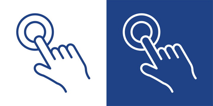 Activation Blue And White Icon Style Collection
