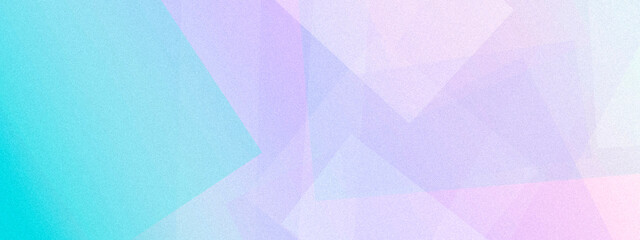 Obraz premium Mint and lilac geometric overlays form a soft triangle mosaic with subtle light bloom, creating a calm, modern mood for product pages and app themes.