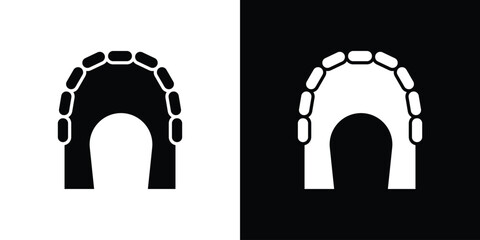 Maxilla icon line pictogram set © Bsbd