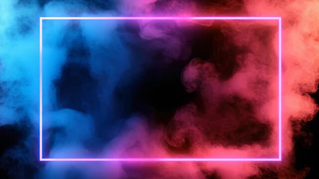 Colorful Smoke Explosion
