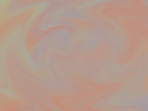 An orange, blue, and green swirly pixelated wallpaper background texture