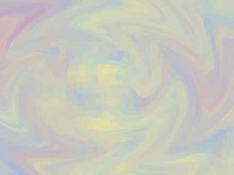 A pink, blue, and yellow swirly pixelated wallpaper background texture