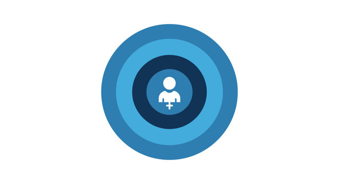 Simple Icon of a Person.