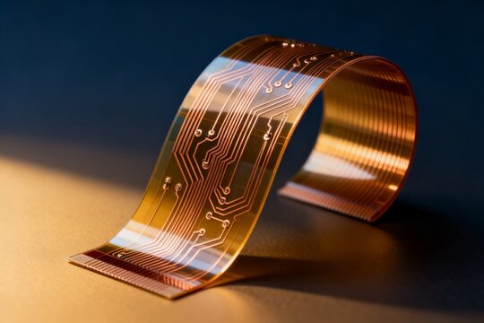 Flexible electronic circuit board