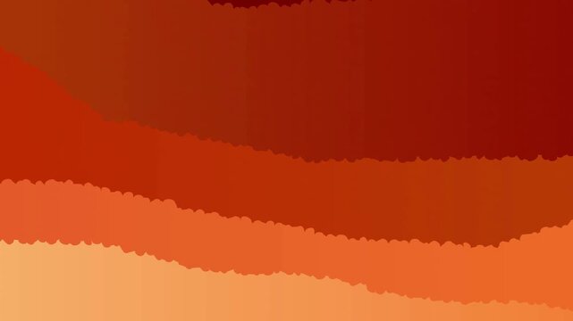 Abstract Orange Gradient Layered Design 4K