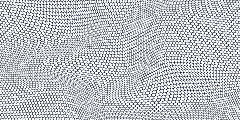 Mesh texture for fishing nets. Grunge pattern for sportswear or soccer goal, volleyball net, basketball hoop, hockey, athletics. Mesh background © Dul