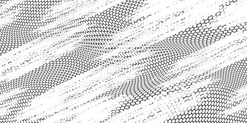 Mesh texture for fishing nets. Grunge pattern for sportswear or soccer goal, volleyball net, basketball hoop, hockey, athletics. Mesh background © Dul