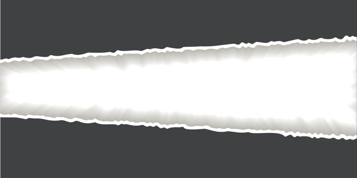 Minimalist Dark Background with White Torn Paper Effect