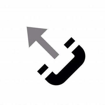 Forward solid icon essential communication motion graphic animation, perfect for social media, presentations, websites, digital projects, and mobile interface. Alpha channel transparent background