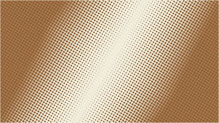Obraz premium Abstract Halftone Pattern Background with Brown Gradient Texture