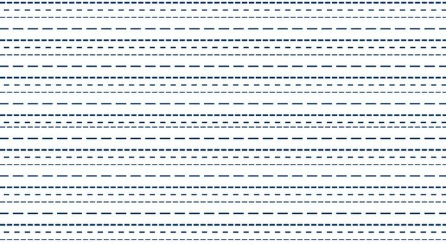Minimalist Pattern of Horizontal Dashed Lines 4K