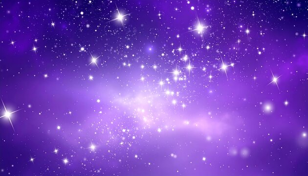 Abstract cosmic background with glowing starfield and nebula.