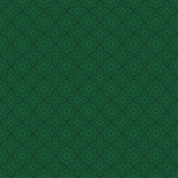 Seamless Geometric Islamic Ramadan Karim Background Wallpaper