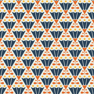 abstract retro seamless pattern wallpaper background
