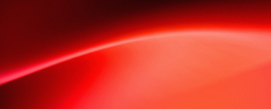 Red Black Organic Curve Glow Gradient Background for Passion Brand and Emotional Design. have grain texture effect