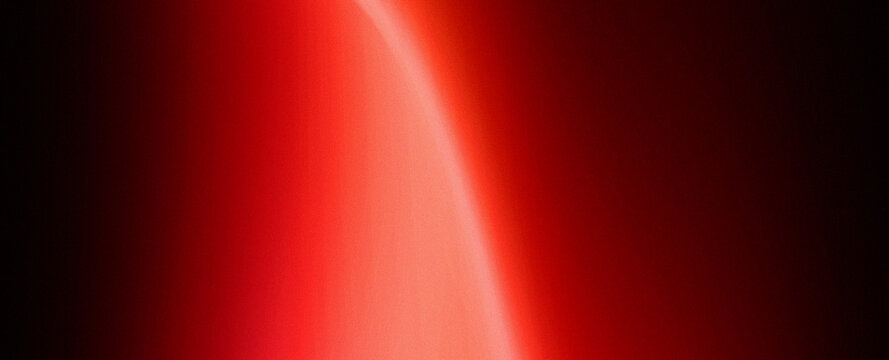 Red Black Organic Curve Glow Gradient Background for Passion Brand and Emotional Design. have grain texture effect