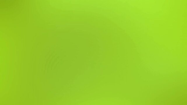 Motion graphic showing soft green to yellow light transition
