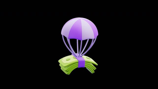 FinTech Digital Insurance Loopable 3D Animation