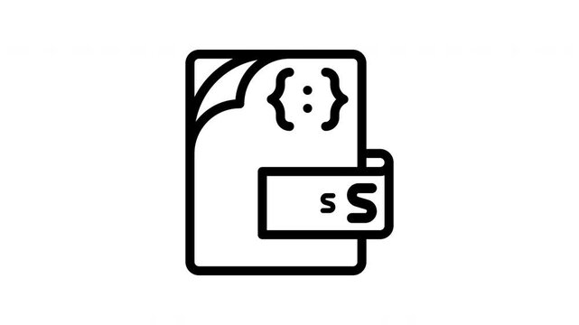 css minimalist stroke animation