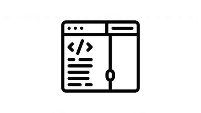 programing minimalist stroke animation